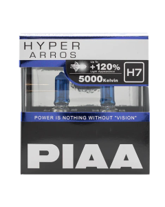 PIAA | H7 | Hyper Arros 5000K Halogen pære