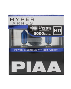 PIAA | H11 | Hyper Arros 5000K Halogen Pære