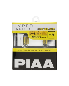 PIAA | H8 | Hyper Arros Yellow 2500K Halogen pære