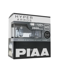 PIAA | H11 | Hyper Arros +120% Halogen pærer