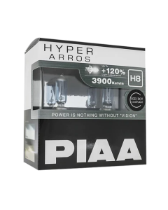 PIAA | H8 | Hyper Arros +120% Halogen pære