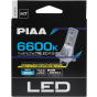 PIAA | H7 LED ombygnings Kit med integrert CanBus motstand 6600K